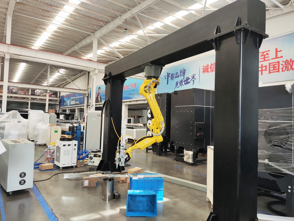 工業(yè)級(jí)3D金屬機(jī)器人光纖激光切割機(jī)