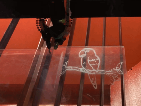 亞克力激光切割雕刻機 亞克力激光切割雕刻機