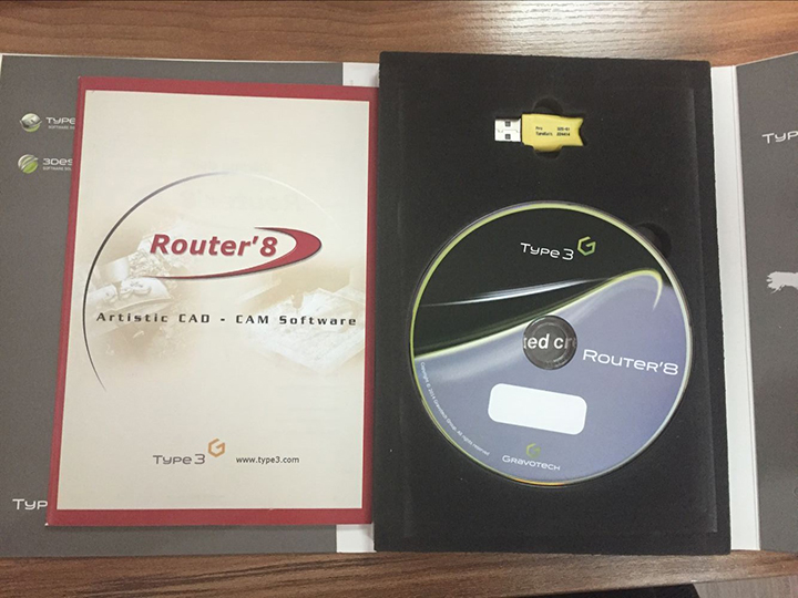 數(shù)控雕刻機(jī)軟件 Type3 Router8 -3DCAD / CAM軟件 數(shù)控雕刻機(jī)軟件 Type3 Router8 -3DCAD / CAM軟件