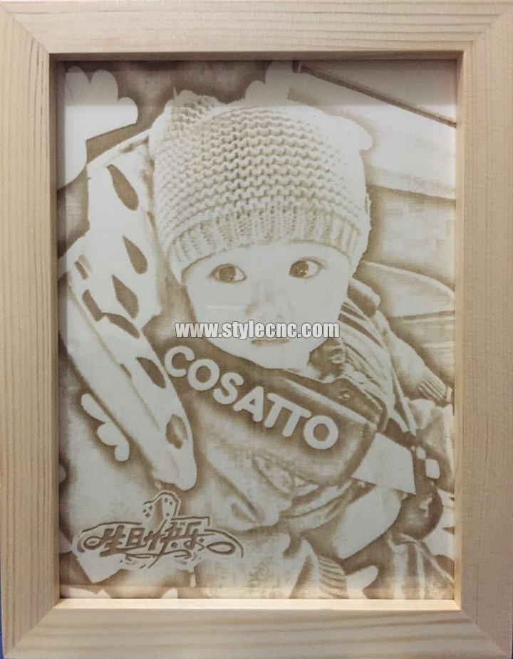 木質(zhì)照片激光雕刻機