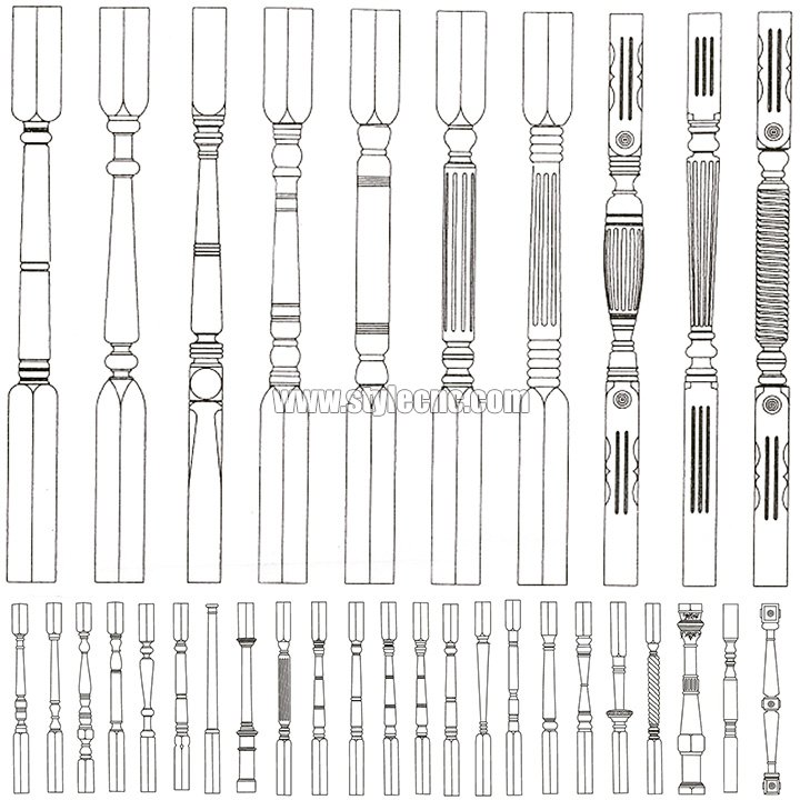 用于木柱和木腿項(xiàng)目的木工車床