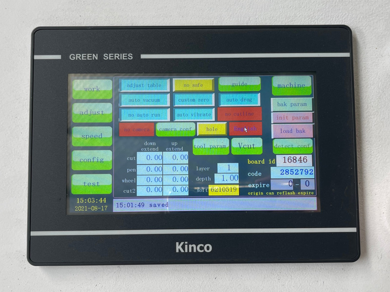 工業(yè)自動數字布料切割機出售