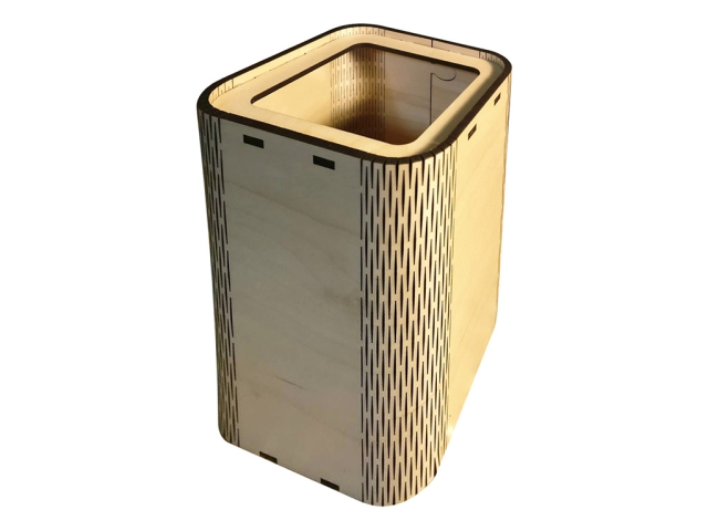 CO2 激光切割3D筆筒和筆架 CO2 激光切割3D筆筒和筆架