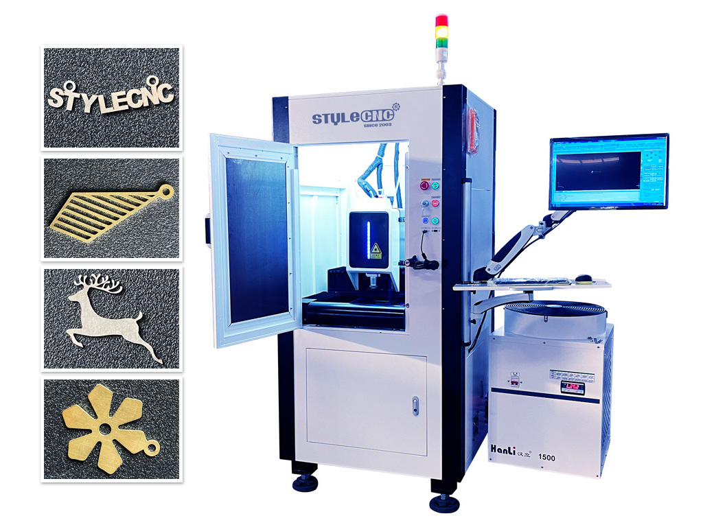 迷你緊湊型精密激光金屬珠寶切割機(jī)，適用于銀、金、銅