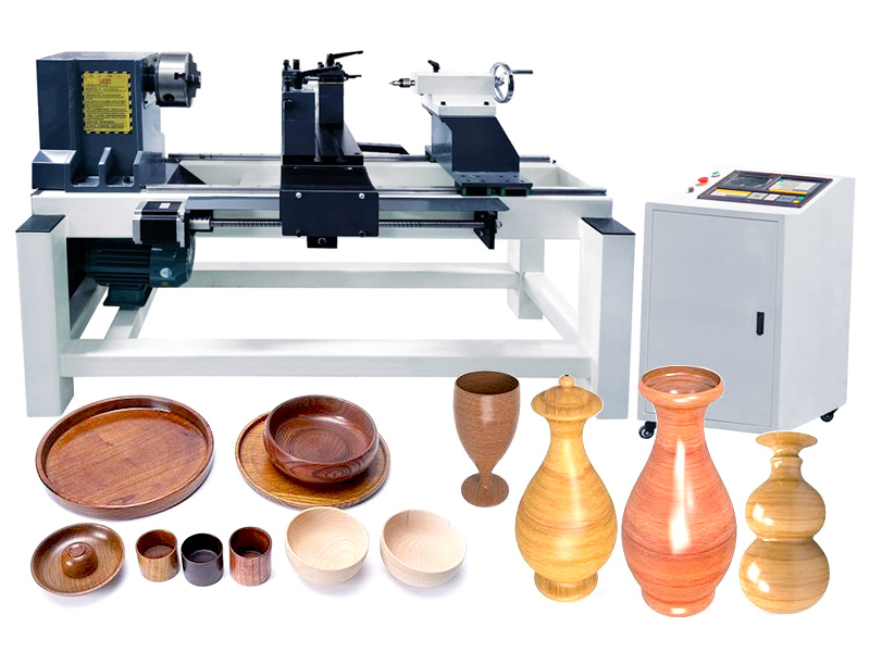 自動(dòng)木碗、盤子、花瓶、杯子車床