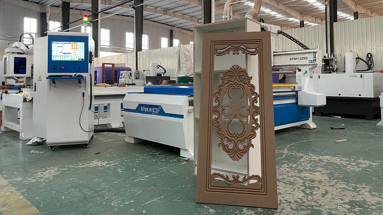 2025新品牌 4x8木工數(shù)控雕刻機（帶換刀裝置）