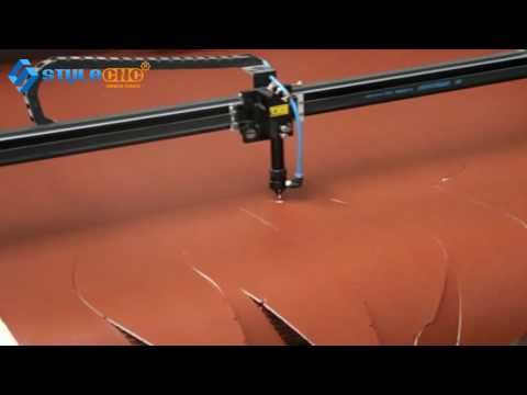 激光皮革切割機(jī)帶自動送料系統(tǒng)