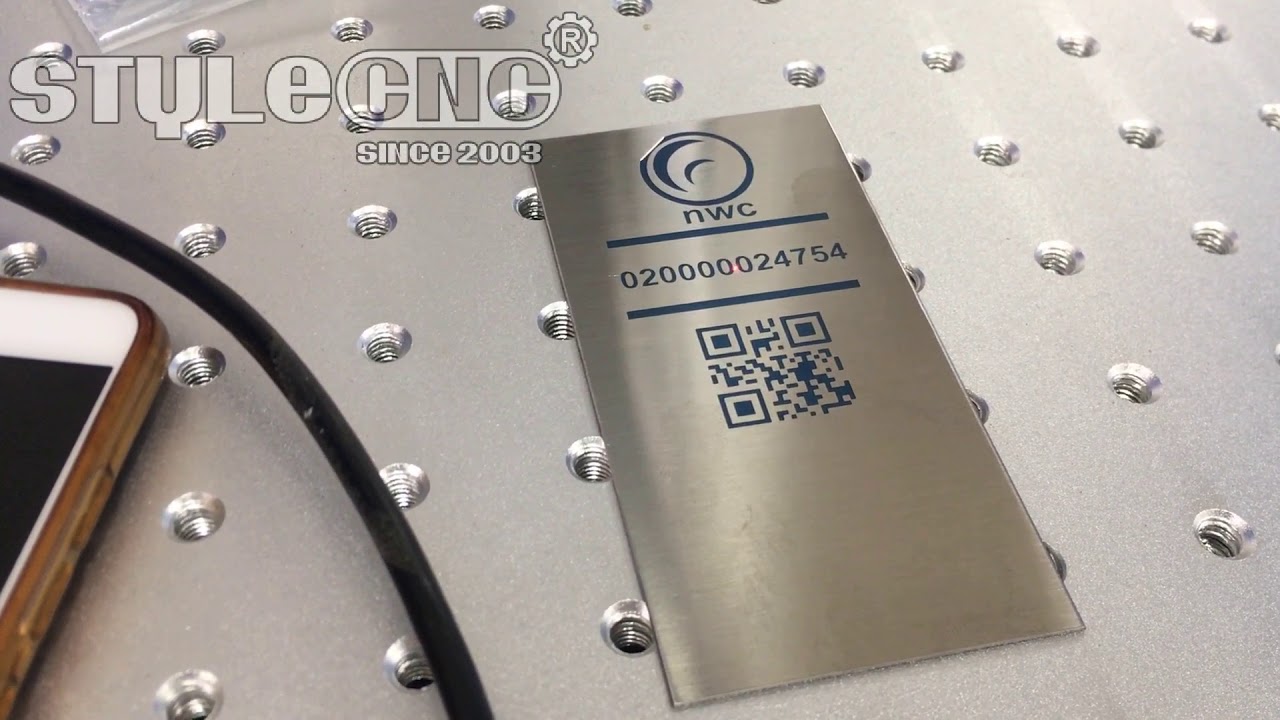 不同材料上的二維碼激光打標項目 不同材料上的二維碼激光打標項目