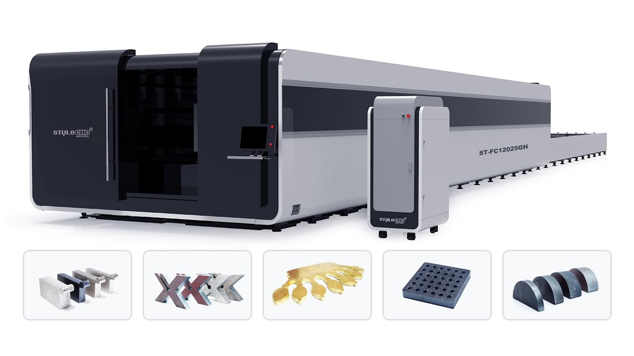 高速 12KW IPG 光纖激光金屬板材切割機(jī)