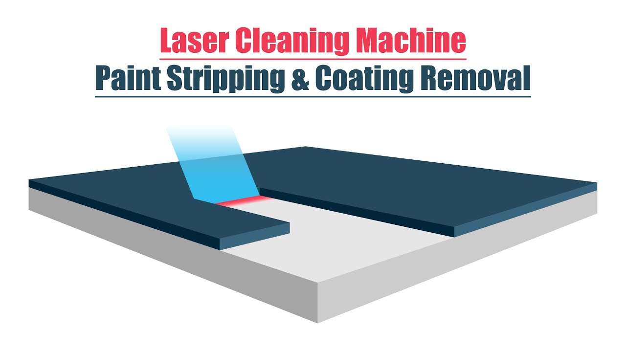 100W 用于去除油漆和涂層的激光清洗機