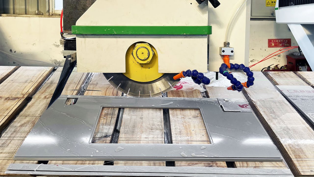 4+1自動(dòng)石材數(shù)控臺(tái)面水槽開孔橋鋸