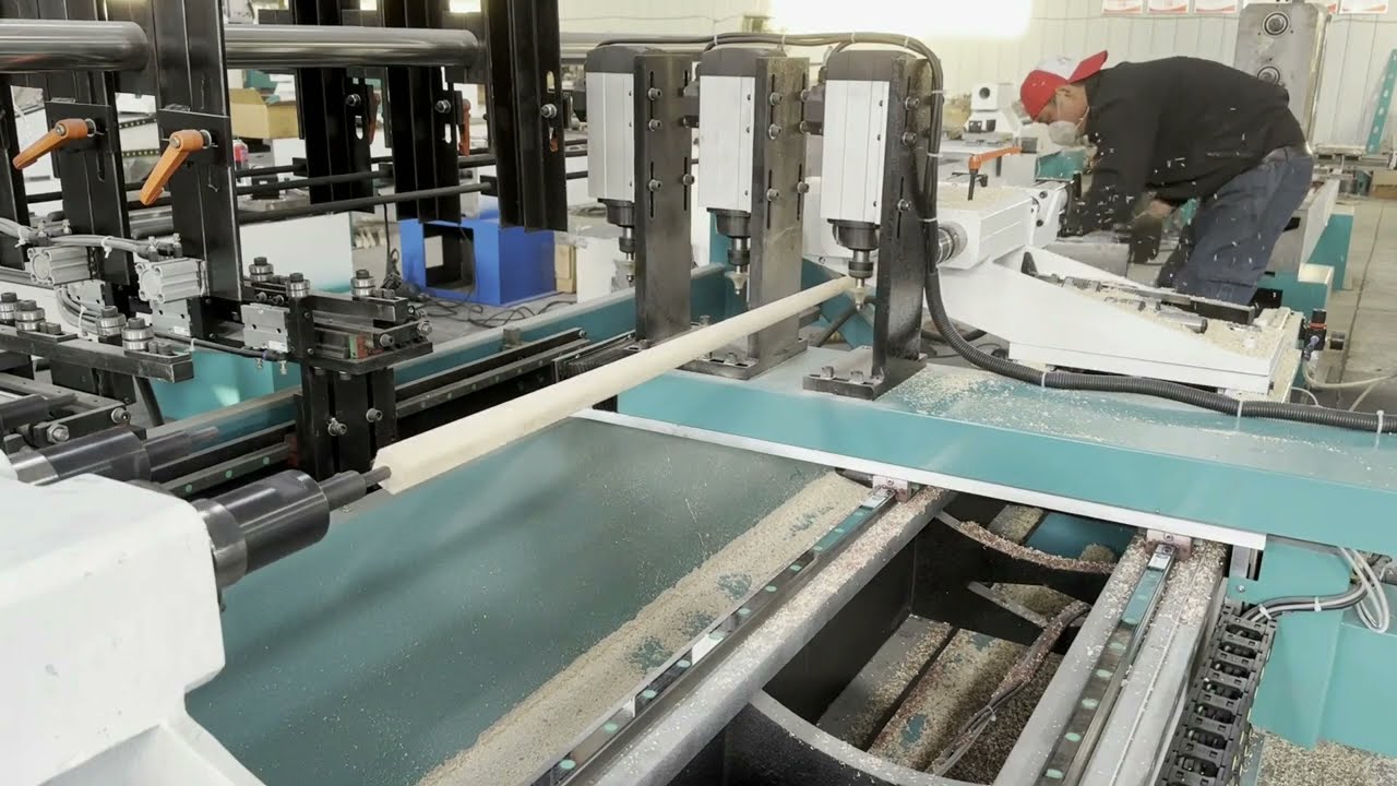 多軸數(shù)控仿形木工車床