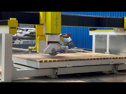 五軸數控花崗巖大理石橋切機